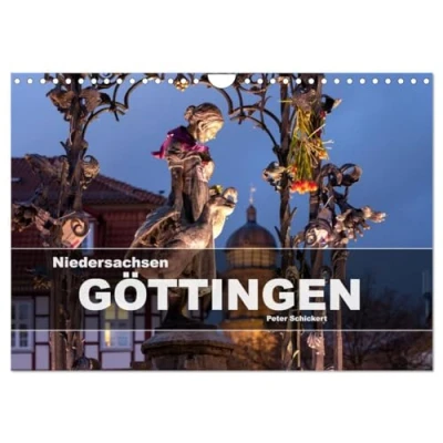 Abbildung von Niedersachsen Göttingen (Wandkalender 2025 DIN A4 quer), CALVENDO Monatskalender