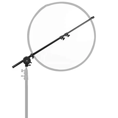 Abbildung von Pyxelstudio Verlängerungsgriff Arm Auslegerarm Reflektorhalter mit Einzelklemme für Lichtständer, Reflektor und andere Ausrüstung 174cm