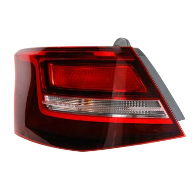 Abbildung von HELLA 2SD 012 833 031 Rückleuchte links äusserer Teil W21W 12 mit Glühlampe, Lampenträger AUDI: A3 Schrägheck