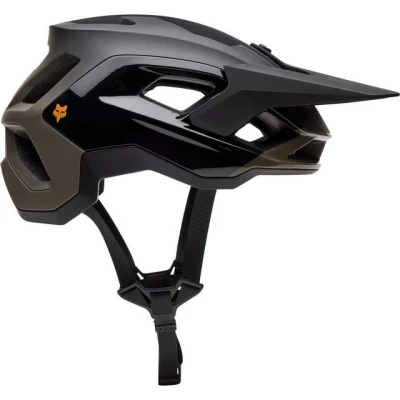 Abbildung von Fox Racing SPEEDFRAME PRO BACKFADE Unisex Fahrrad Helm, hervorragender Schutz, komfortable Passform, optimierte Belüftung,Black,M