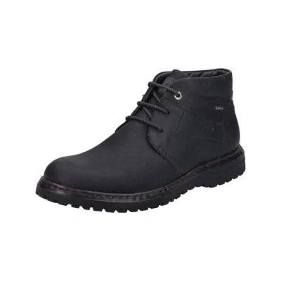 Abbildung von Josef Seibel Plateaustiefelette, Herren, Größe: 40, Schwarz Schuhe