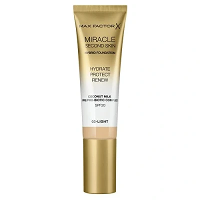 Abbildung von Max Factor Miracle Second Skin Foundation 03 Light