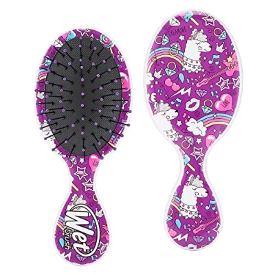 Abbildung von WetBrush Mini Happy Hair UltraSoft Bristles Travel Perfect Brush Suitable for All Hairtypes Mermaids &amp; Unicorns