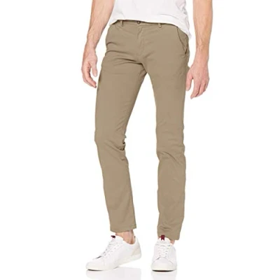 Abbildung von bugatti Herren 4819 26225 Loose Fit Jeans, Beige (Beige 40), W31/L32