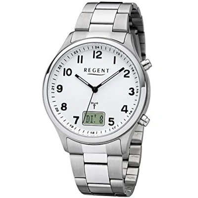 Abbildung von Regent Funkuhr FR275 18804499, Quarzuhr, Armbanduhr, Herrenuhr, Datum