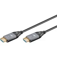 Abbildung von goobay 65559 HDMI Kabel 2.1 (AOC) 20 m / 8 K 60 Hz und 4 120 Glasfaserkabel/Optisches für HDTV, Beamer, Projektor, Monitor etc. Aktives AV