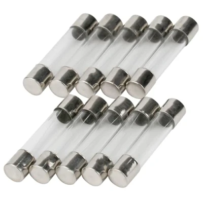 Abbildung von 10er Packung SeKi Feinsicherung 10A, 6x30mm, Flink; Glassicherung 250V