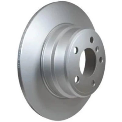 Abbildung von HELLA PRO High Carbon 8DD 355 127 651 Bremsscheibe 324 12 05/06 120 voll beschichtet hochgekohlt ohne Radbefestigungsbolzen, Radnabe BMW: X5