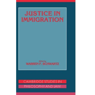 Abbildung von Justice in Immigration (Cambridge Studies Philosophy and Law)