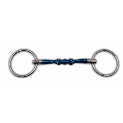 Abbildung von AMKA Wassertrense Sweet Iron doppelt gebrochen Stärke 14 mm Ringe 65