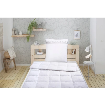 Abbildung von Älgdröm Feder /Daunenbettdecke + Kopfkissen &quot;Finja, Bettdecke 135x200 cm, 155x220 Sommer, Winter,&quot;, (Set, 2 St., Decke mit Kissen), tlg., Set Kissen 80x80 Made in Germany