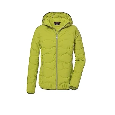 Abbildung von G.I.G.A. DX Damen Steppjacke mit Kapuze/Funktionsjacke ist wasserabweisend GW 21 WMN QLTD JCKT, dunkellime, 40, 39845 000