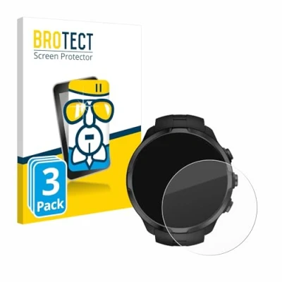 Abbildung von BROTECT Schutzglas für Suunto Spartan Sport/Ultra (3 Stück) Schutzfolie Panzer Folie Glas [Extrem Kratzfest 9H, Anti Fingerprint,