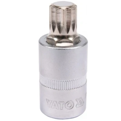 Abbildung von YATO YT 04345 Schrauberbit 12,5 (1/2&quot;) Chrom Vanadium Stahl