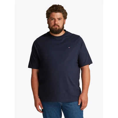 Abbildung von Tommy Hilfiger Essential Solid TEE Tshirt basic, Herren, Größe: 4XL, Desert sky