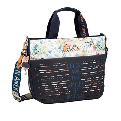 Abbildung von Anekke Nature Pachamama tote bag with shoulder strap Navy Blue