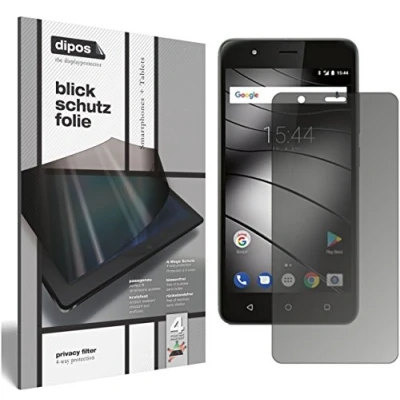 Abbildung von dipos I Blickschutzfolie matt kompatibel mit Gigaset GS270 Plus Sichtschutz Folie Display Schutzfolie Privacy Filter