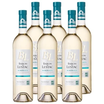 Abbildung von Baron de Lestac Weißwein Trocken AOP Bordeaux Terra Vitis (6 x 0,75 l)