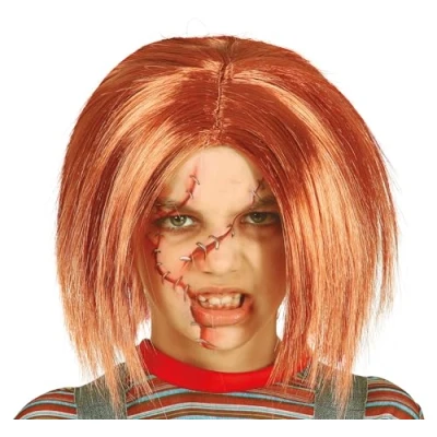 Abbildung von FIESTAS GUIRCA Rothaarige Chucky Perücke für Kinder