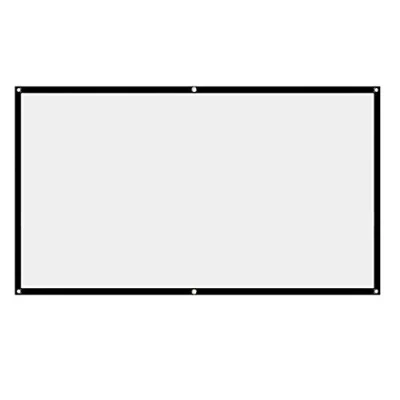 Abbildung von Projektor Leinwand, weiße 16:9, Keine Falten, Heimkino, Faltbare Projektionsleinwand, 60inch, 84inch,150inch