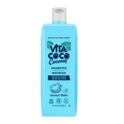 Abbildung von Vita Coco Coconut Shampoo Nourish (400ml) für trockenes Haar nährendes Haarshampoo spendet Feuchtigkeit und pflegt das Kokos Pflege alle Haartypen