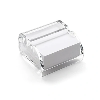 Abbildung von OSCO AMP 1 Notizblockhalter aus klarem Acryl mit 500 Blatt