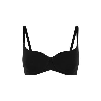 Abbildung von Hunkemöller Vorgeformter Bügel BH aus Baumwolle Schwarz