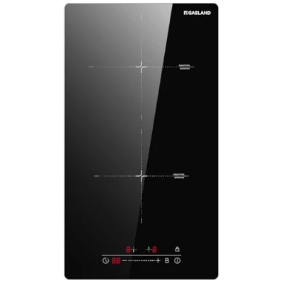 Abbildung von GASLAND IH30BF 30 cm Einbau Induktionskochfeld, 2 Kochzonen, autarkes Elektrokochfeld mit Slider Touch Bedienung, PowerBoost, Kindersicherung, Timer Funktion, 3500W (Ohne Stecker)
