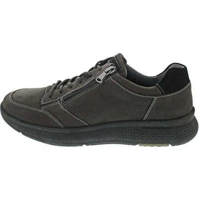 Abbildung von Waldläufer Sneaker low, Herren, Größe: 40.5, Carbon Schuhe
