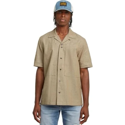 Abbildung von G STAR Workwear Resort Regular Hemd, Herren, Größe: XXL, Toggee milk