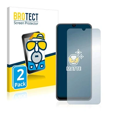 Abbildung von BROTECT Entspiegelungs Schutzfolie für Samsung Galaxy M30s (2 Stück) Matte Displayschutz Folie, Anti Reflex, Fingerprint