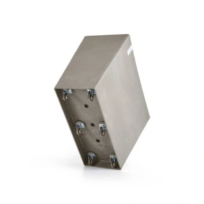 Abbildung von Ecopots Paris lang L 85 cm mit Rädern taupe Pflanzen/Blumentopf
