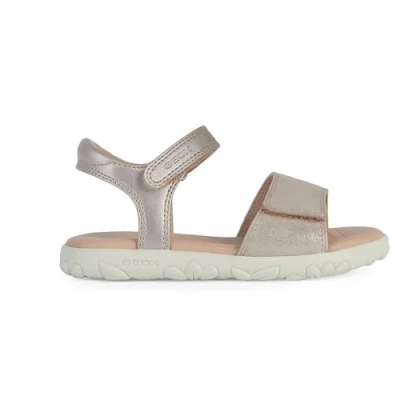 Abbildung von Geox J SANDAL HAITI GIRL Sandale, Sommerschuh, Klettschuh, Sandalette, mit breitem Klettverschluss