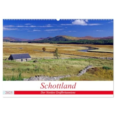 Abbildung von Schottland Der Norden Großbritanniens (Wandkalender 2025 DIN A2 quer), CALVENDO Monatskalender