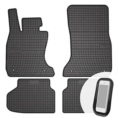 Abbildung von Gummimatten Auto Fußmatten Gummi Automatten Passgenau 4 teilig Set passend für BMW 7er F01 2010 2013