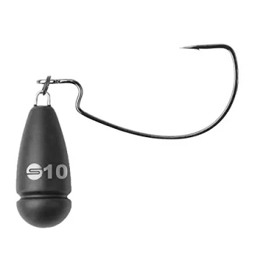 Abbildung von Spro Freestyle Jika Jig Offsethaken am Blei, Gewicht:10g