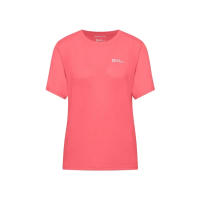 Abbildung von Jack Wolfskin Sport Tshirt, Damen, Größe: Medium, Sunset coral