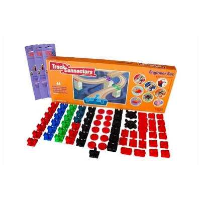Abbildung von TOY2 Track Connectors Engineer Verbindungen 100 Teile