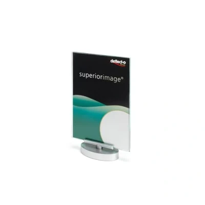 Abbildung von Deflecto Tischaufsteller Swivel A5 drehbar Acryl glasklar
