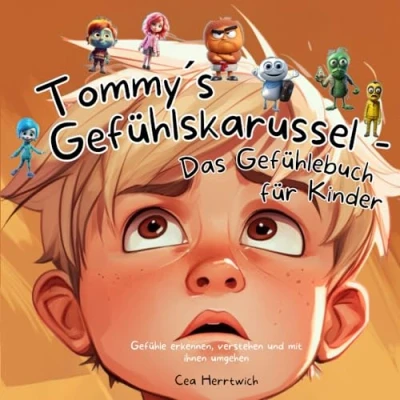 Abbildung von Tommys Gefühlskarussell Das Gefühlebuch für Kinder: Gefühle erkennen, verstehen und mit ihnen umgehen Kinderbuch zum Mitmachen Erlernen sozialer Kompetenzen