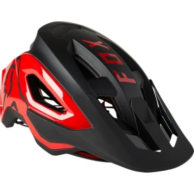Abbildung von FOX Speedframe Pro Helmet Black/Red S Fahrradhelm
