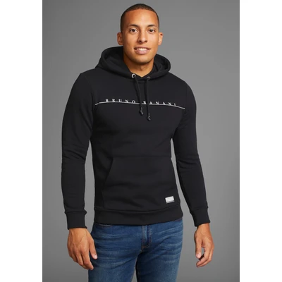 Abbildung von Bruno Banani Kapuzensweatshirt mit modernem Logodruck NEUE KOLLEKTION