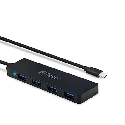 Abbildung von FANTEC 2569 UMP 4U31 C Universal 4X USB HUB mit Stecker Typ