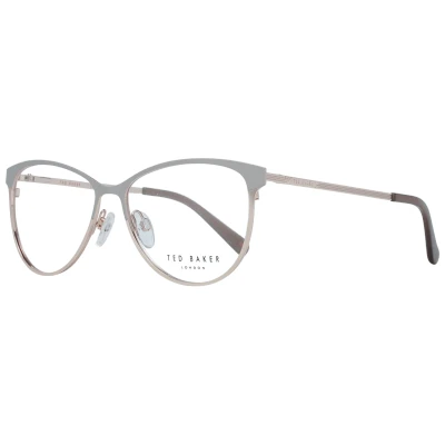 Abbildung von Ted Baker Cat Eye Damen Grau und Rose Gold TB2255 Aure