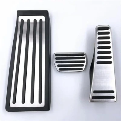 Abbildung von Auto Pedale Für Volvo XC90 XC 90 2016 2017 2018 2019 2020 2021 2022 Accelerator Gas Bremse Fuß Rest Pedal Pads Fußstütze Pedale(3 pcs)