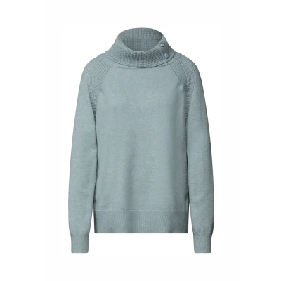Abbildung von Street One Strickpullover, Damen, Größe: 40, Blau