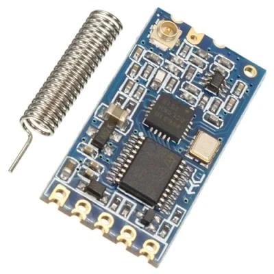 Abbildung von ARCELI 3.2 5.5V 433Mhz SI4438 Kabelloses serielles Anschlussmodul 1000m Bluetooth ersetzen