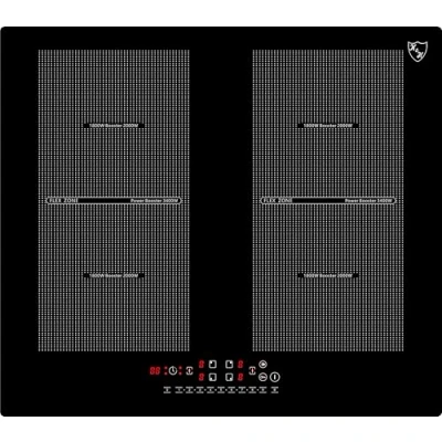 Abbildung von K&amp;H Induktions Kochfeld K&amp;H® 4 Zonen FLEX Induktionskochfeld 59cm Autark Eingebaut IN 6804FLX, Einbaufähig und