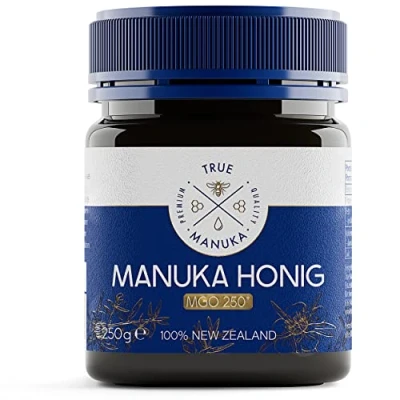 Abbildung von TRUE Manuka Honig 250 MGO [250g] 100% Zertifiziert &amp; Echt aus Neuseeland 250g, 250, Manukahonig, Honig, Honey,