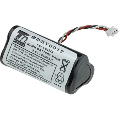 Abbildung von T6 Power Akku für Symbol, BTRY LS42RAA0E 01, Ni MH, 3,6 V, 600 mAh (2,16 Wh) schwarz